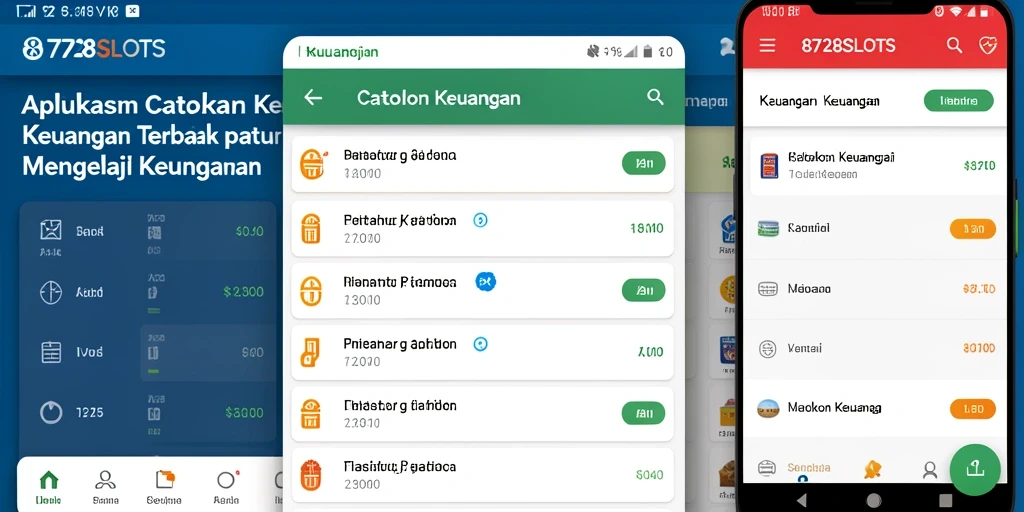 Tampilan antarmuka aplikasi Catatan Keuangan 8728SLOTS yang sederhana dan efisien.