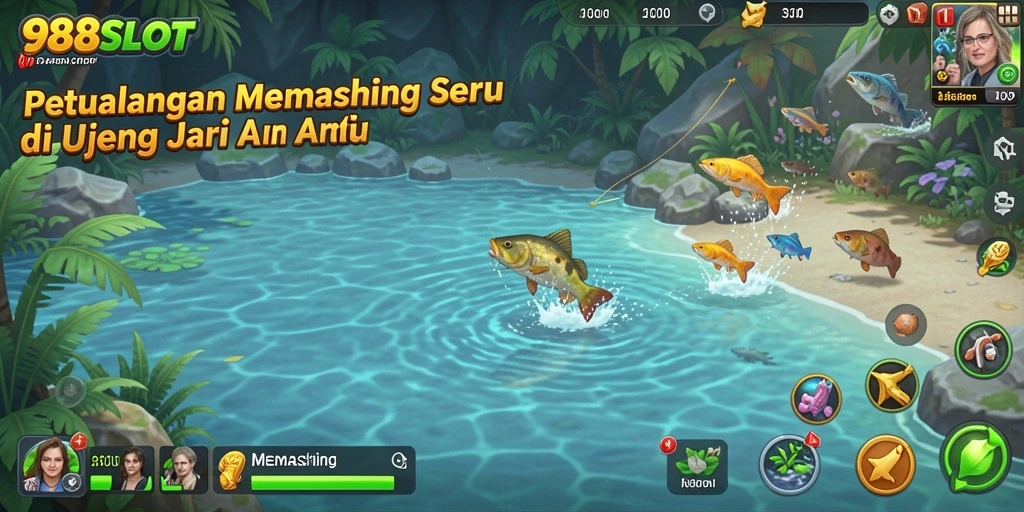 Tampilan antarmuka 988SLOT yang menarik dan interaktif.